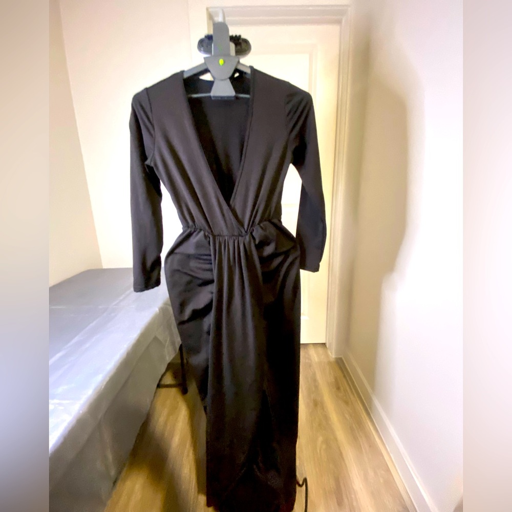 Black crossed Dress